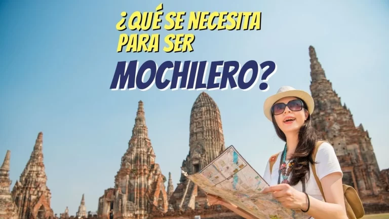 qué se necesita para ser mochilero