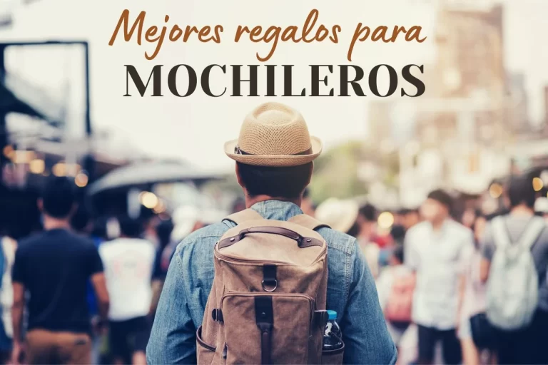 mejores regalos para mochileros